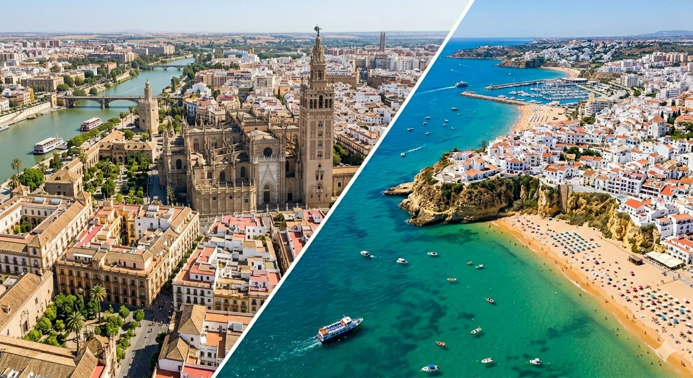 Albufeira to Seville