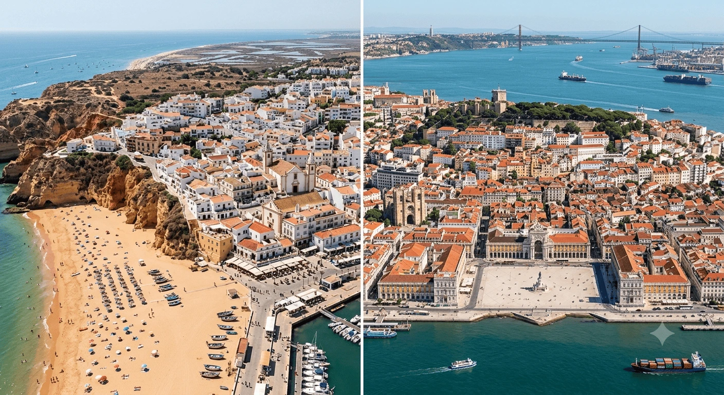 Albufeira to Lisbon