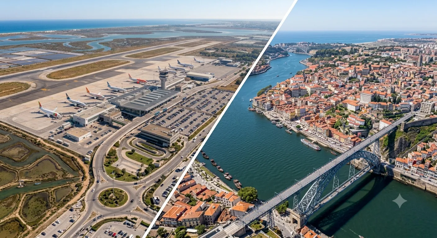 Faro Airport to Porto