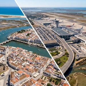 Tavira to Faro Airport