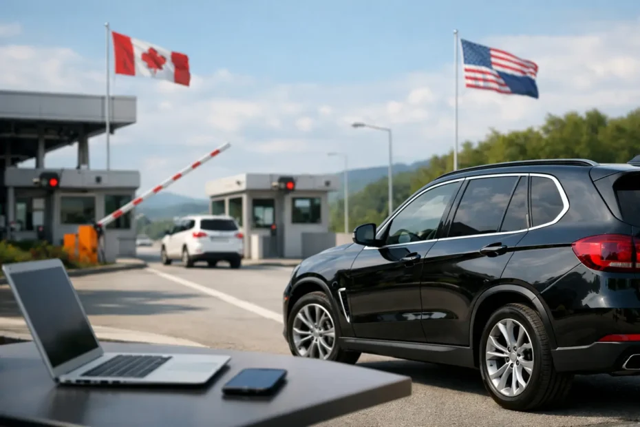 How to Schedule Cross Border Car Service
