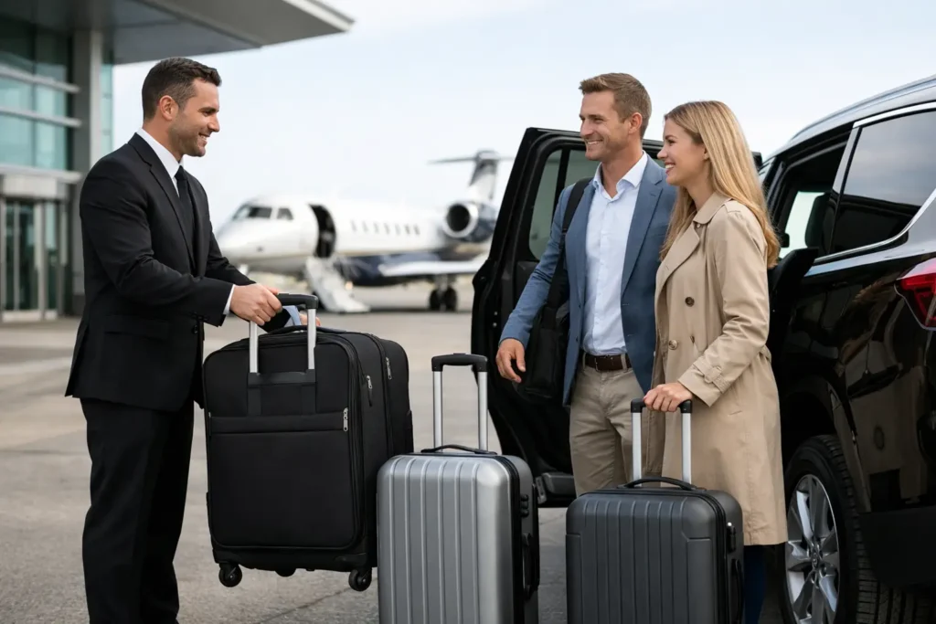Private Airport Transfer With Luggage Assistance